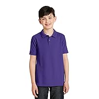 Port Authority Big boys' Youth Silk Touch Polo