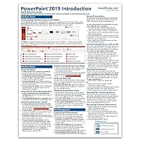 Microsoft PowerPoint 2019 Introduction Quick Reference Training Tutorial Guide (Cheat Sheet of Instructions, Tips & Shortcuts - Laminated Card) Microsoft PowerPoint 2019 Introduction Quick Reference Training Tutorial Guide (Cheat Sheet of Instructions, Tips & Shortcuts - Laminated Card) Pamphlet