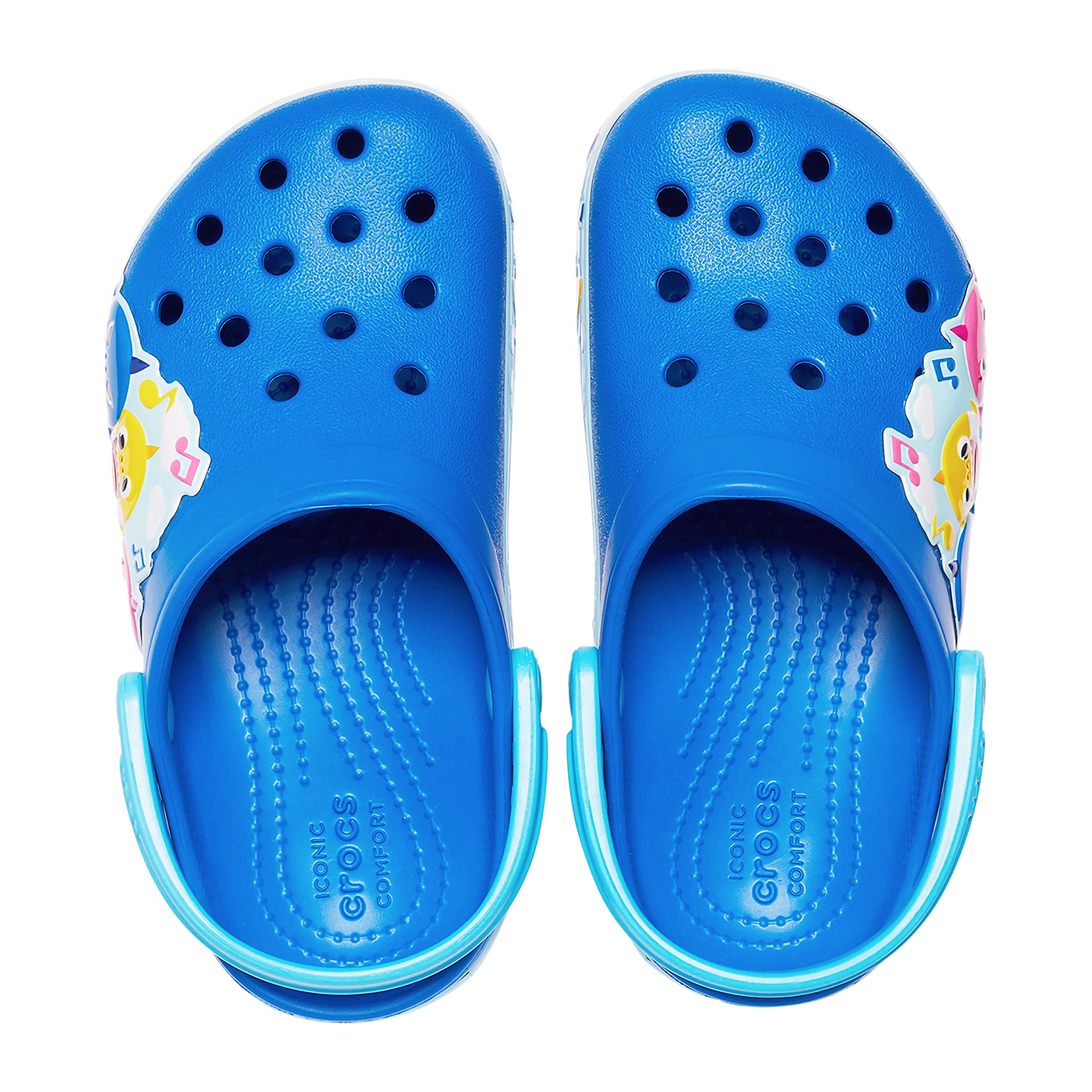 Crocs unisex-child Kids' Baby Shark Band Clog