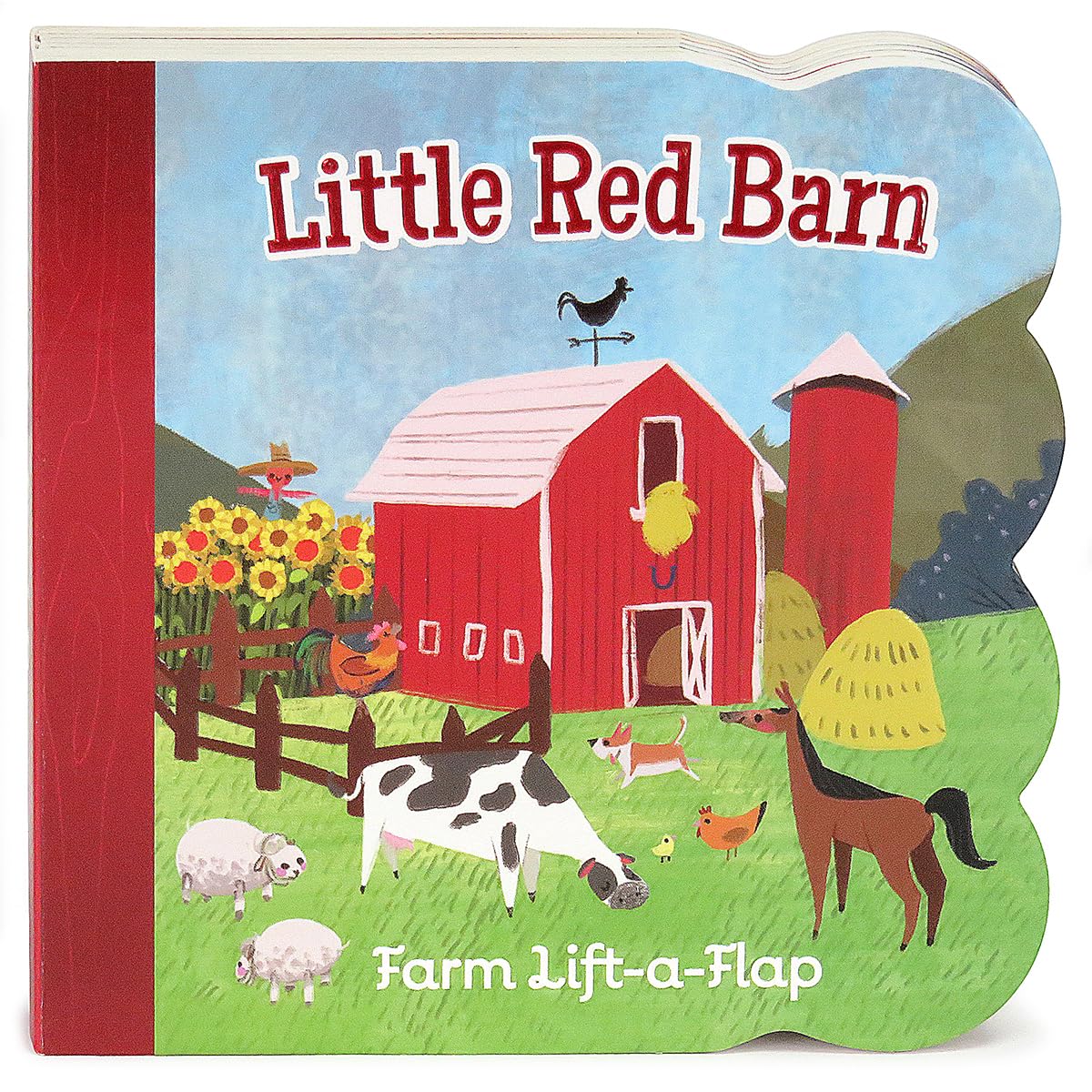 Little Red Barn - A First Lift-a-Flap Farm Board Book for Babies and Toddlers (Babies Love)