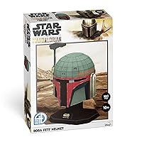 4D Cityscape Star Wars 3D Paper Model Kits (Mandalorian Boba Fett Helmet)
