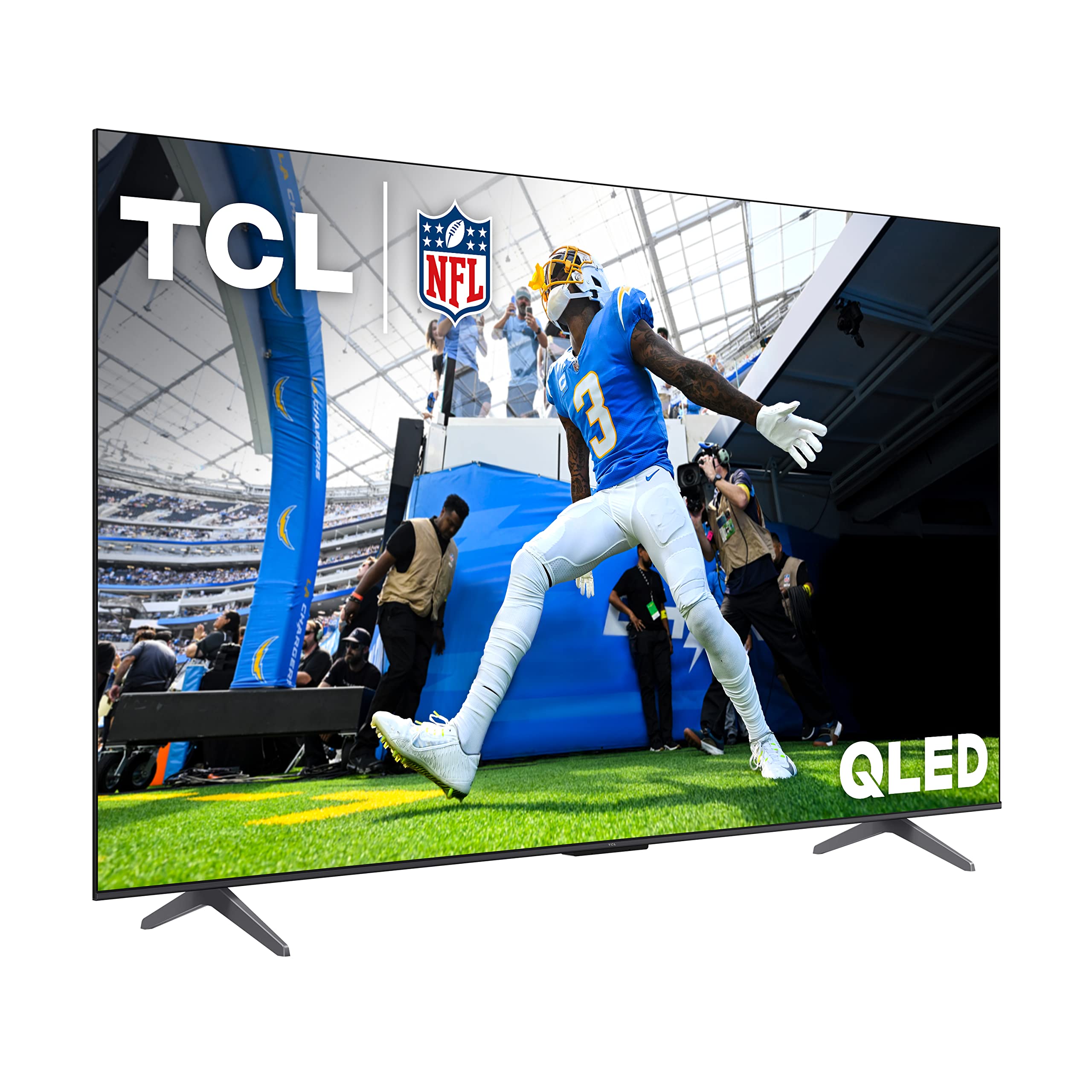 TCL 75-Inch Q6 QLED 4K Smart TV with Google TV (75Q650G, 2023 Model) Dolby Vision, Dolby Atmos, HDR Pro+, Game Accelerator Enhanced Gaming, Voice Remote, Works with Alexa, Streaming UHD Television