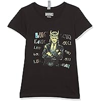Marvel Girl's Loki Chaotic T-Shirt