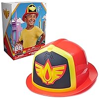 Disney Junior Firebuds, Bo’s Firefighter Hat with Light and Sounds, Pretend Play Costume Kids Toys for Boys and Girls Ages 3 and up