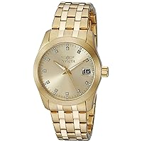 Invicta Women's 21492 Wildflower 18k Gold Ion-Plated Stainless Steel Watch