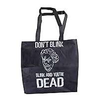 Doctor Who Large Tote Bag: Don’t Blink/ Blink And You're Dead