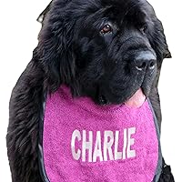 Personalized Dog Bib with Name/Nickname: Handmade, Waterproof Backing, Stylish & Comfortable - pups to adults - stylish pets - chic canine fashion
