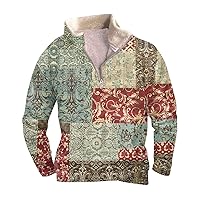 Men's Sweatshirts Hoodies Spring And Autumn Collar Sweatshirt Is Outdoor Casual Sweaters Tops Sweatshirt, M-5XL