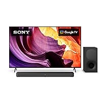 Sony 85 Inch 4K Ultra HD TV X80K Series: LED Smart Google TV KD85X80K- 2022 Model w/HT-S400 2.1ch Soundbar with Powerful Wireless subwoofer, S-Force PRO Front Surround Sound, and Dolby Digital
