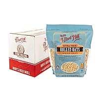 Bob's Red Mill Extra Thick Rolled Oats, 32 oz (Pack of 4)