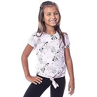 Disney Minnie Mouse Girls' Graffiti Art T-Shirt