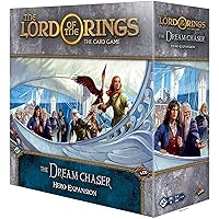 The Lord of the Rings The Card Game The Dream-chaser HERO EXPANSION - Cooperative Adventure Game, Strategy Game, Ages 14+, 1-4 Players, 30-120 Min Playtime, Made by Fantasy Flight Games