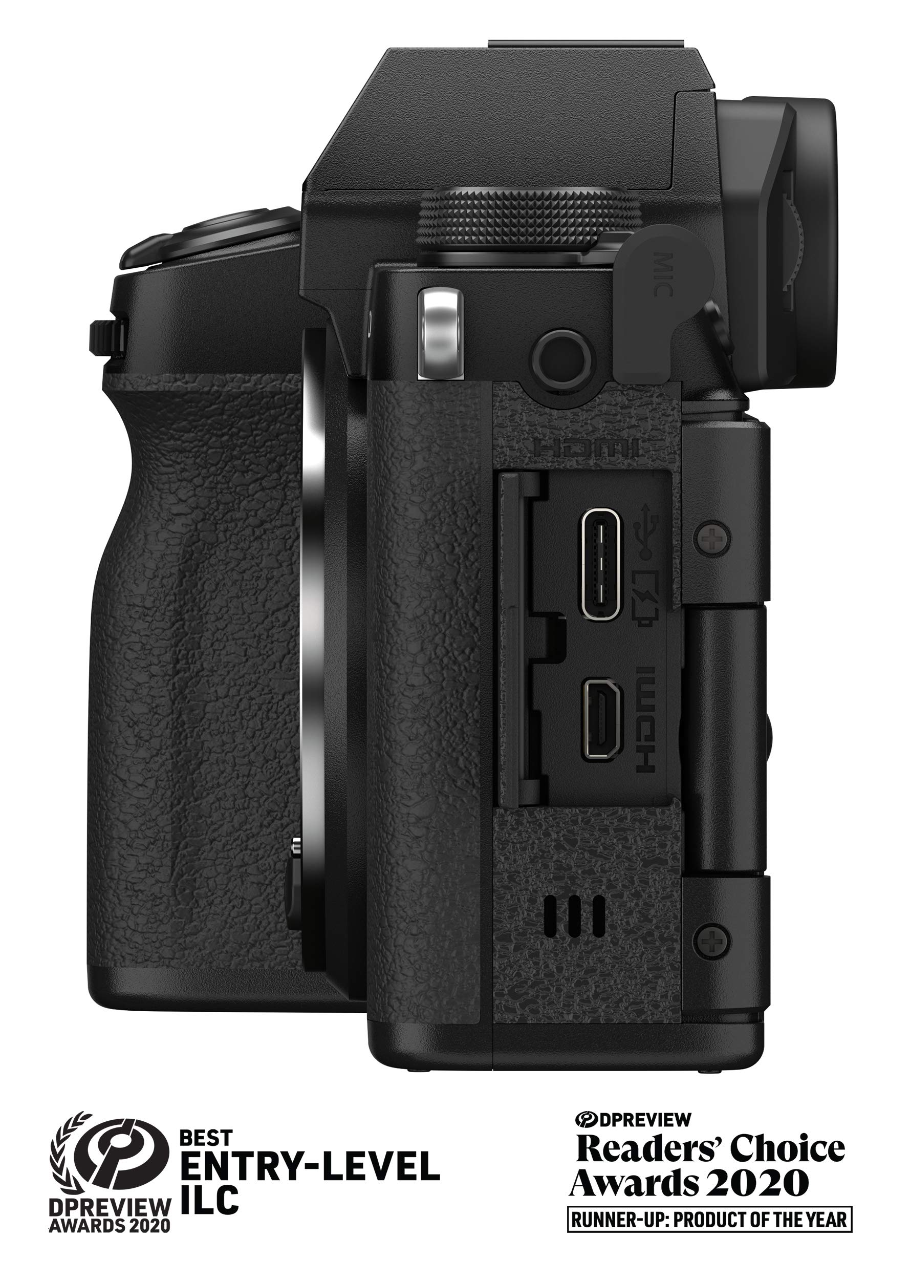 Fujifilm X-S10 Mirrorless Digital Camera XF16-80mm Lens Kit - Black