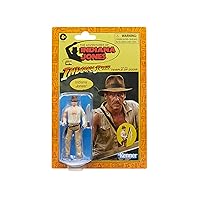 Hasbro Indiana Jones et le Temple Maudit Retro Collection Figurine Indiana Jones de 9.5 cm