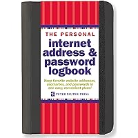 The Personal Internet Address & Password Logbook (removable cover band for security) The Personal Internet Address & Password Logbook (removable cover band for security) Hardcover-spiral