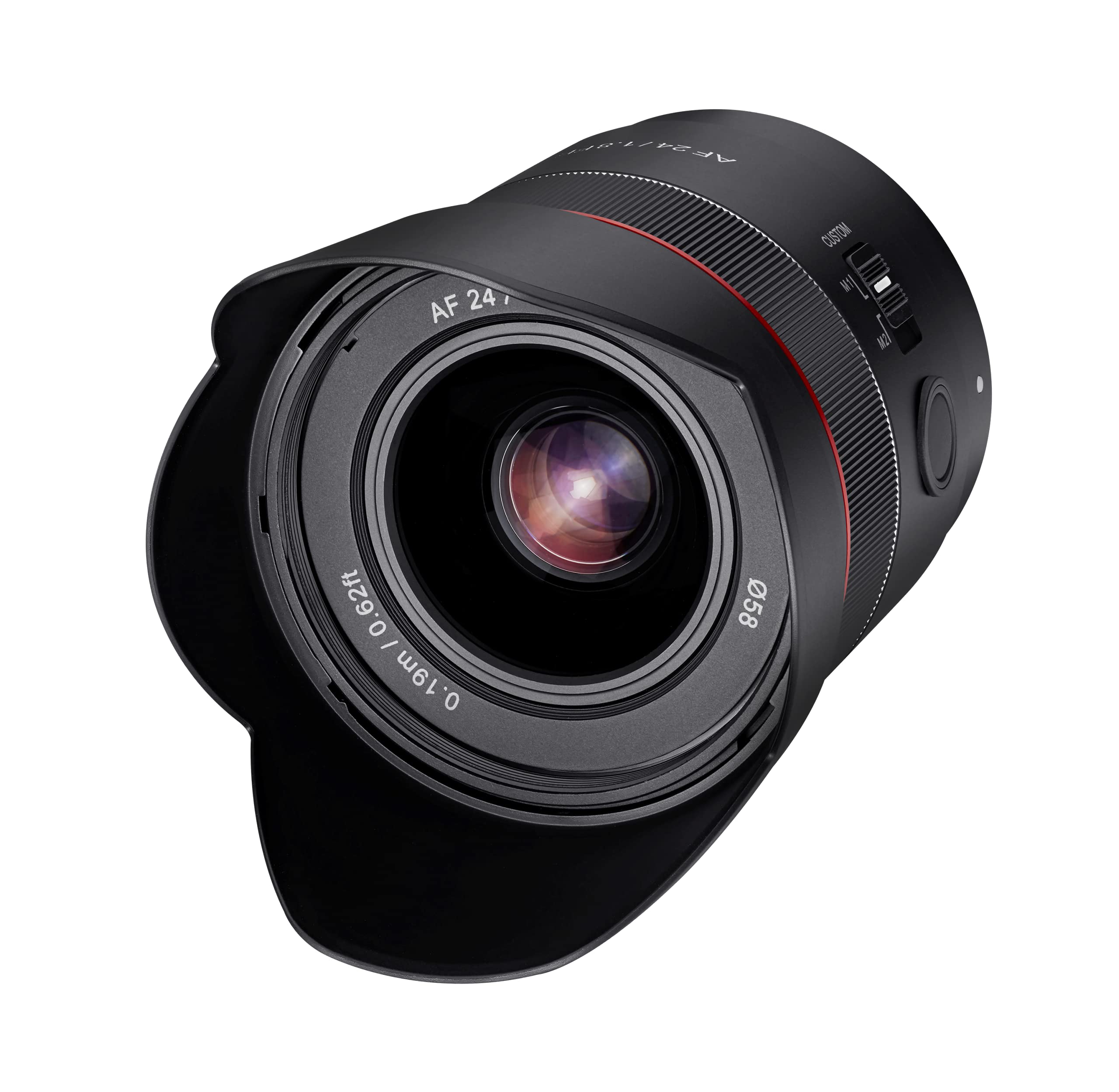 Rokinon 24mm F1.8 AF Compact Full Frame Wide Angle Auto Focus Lens for Sony E (IO2418-E)