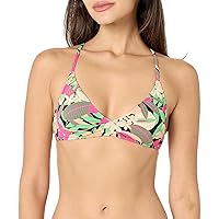 Roxy Women's Beach Classics Athletic Bikini Top