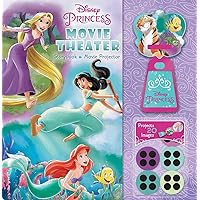 Disney Princess: Movie Theater Storybook & Movie Projector Disney Princess: Movie Theater Storybook & Movie Projector Hardcover