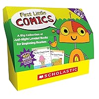 First Little Comics Classroom Set: Levels C & D: A Big Collection of Just-Right Leveled Books for Beginning Readers
