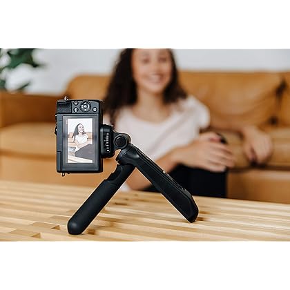 Canon PowerShot G7X Mark III Digital Camera, Video Creator Kit with Accessories: Tripod, Memory Card, and Detachable Bluetooth Remote, Black (Renewed)
