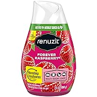 Renuzit Adjustable Solid Gel Air Freshener Cone, Forever Raspberry, Nonstop Freshness, 7 Ounces, 1 Cone