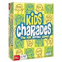 Outset Media Outset Kids Charades - Children's Game - Family Game - Features 300 Charades - Develops Critical Thinking, Builds Imagination, and Supports Creativity - for 3 or More Players - Ages 8+