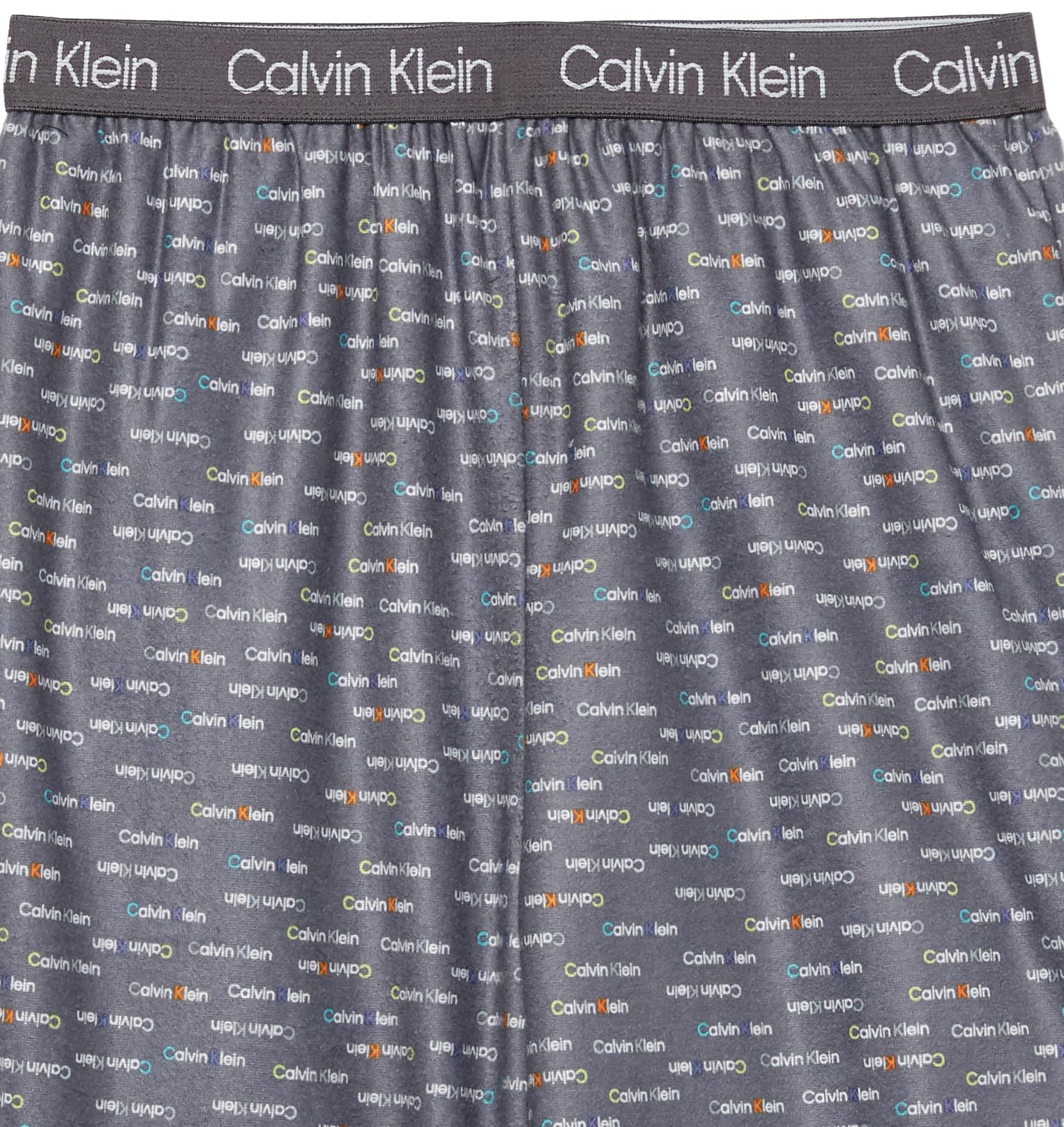 Calvin Klein Boys' Sleepwear Coat Front Notch Color Top & Pant Pajama Set