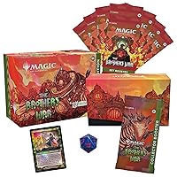 Magic The Gathering The Brothers War Gift Bundle | Foil Transformers Card, 1 Collector Booster, 8 Set Boosters, and Accessories