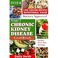 Stage 3 Chronic Kidney Disease Cookbook: Nephrologist Approved Recipes to Manage Renal Health Using Kidney Friendly Foods (Kidney Disease Reversal Books) Stage 3 Chronic Kidney Disease Cookbook: Nephrologist Approved Recipes to Manage Renal Health Using Kidney Friendly Foods (Kidney Disease Reversal Books) Kindle Hardcover Paperback
