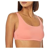 Amazon Essentials Women's Scoop Neck Swim Crop Top