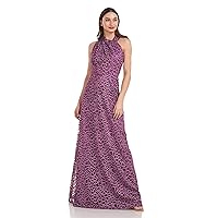 JS Collections Women's Sonya Asymmetric A-line Gown