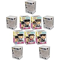 Protector + [NKOTB] [Pop Rocks] Vinyl Figurine (New Kids on The Block Bundled with Funko Compatible Pop Box Protector Case) (Set of 5)