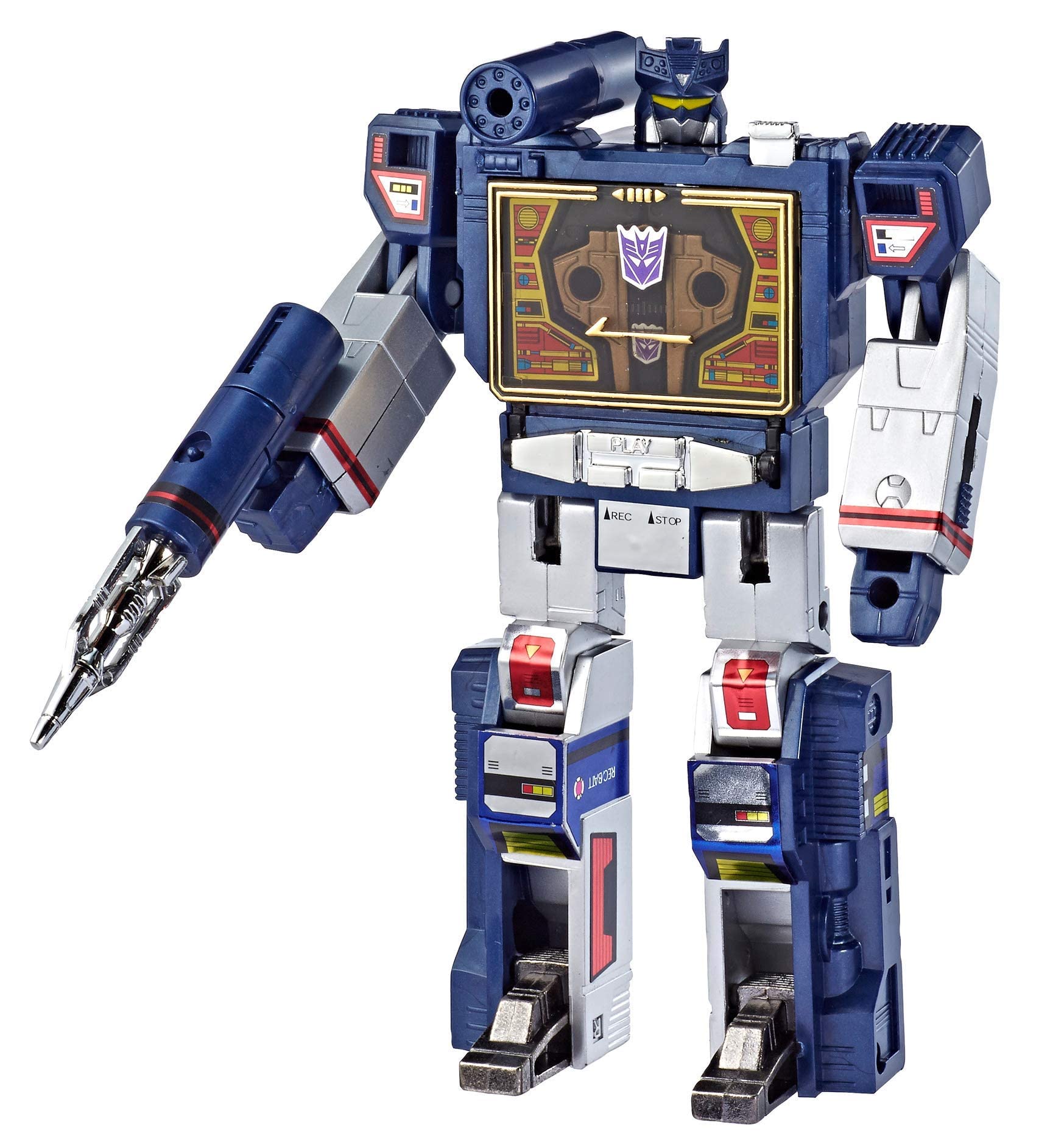 Transformers Vintage G1 Exclusive Decepticon Soundwave with Buzzsaw Cassette (Reissue)