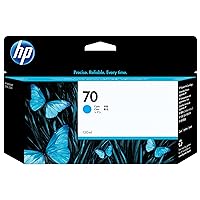 HP 70 Cyan Ink Cartridge (HP Designjet Z2100/Z5200/Z5400)