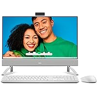 Dell Inspiron 27 All-in-One Desktop 27” FHD Touchscreen | Intel Core i7-1355U 10-Core NVIDIA GeForce MX550 | 64GB DDR4 8TB SSD | Bluetooth 5.1 | Windows 11 Pro | White