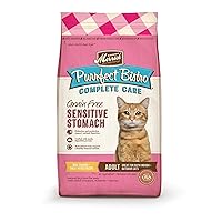 Merrick Purrfect Bistro Grain Free, Healthy, And Natural Dry Cat Food, Complete Care Sensitive Stomach Recipe - 12 lb. Bag