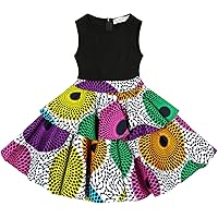 Girls African Print Dress Ankara Style Dresses