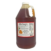 Raw Honey - Pure All Natural Unfiltered & Unpasteurized - McCoy's Honey Florida Wildflower Honey 6lb