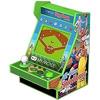 My Arcade All Star Stadium Nano Player- Fully Portable Mini Arcade Machine with 207 Retro Games, 2.4