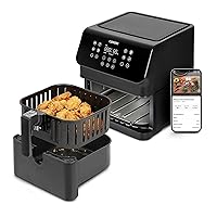 COSORI Air Fryer Pro Smart 5.8QT that Roast, Bake, 3-Way Control, 12-IN-1 Customizable Functions, Online Recipes, Detachable Basket, Works with Alexa & Google Assistant