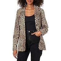 Karen Kane Women's Leopard Corduroy Jacket