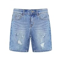 KIDSCOOL SPACE Baby Girls Boys Jeans Shorts,Ripped Simple Design Cute Summer Denim Pants