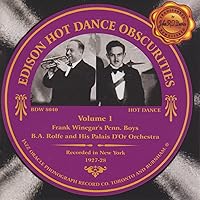 Edison Hot Dance Obscurities, Vol. 1 Edison Hot Dance Obscurities, Vol. 1 Audio CD