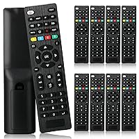 10 Pack Universal TV Remote Replacement Compatible with All Smart TV LED LCD HDTV 3D Series TV for Motel Hotel Nursing Home