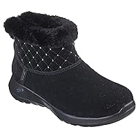 Skechers Women's Hands Free Slip-ins On-The-go Joy-Cozy Shimmer Ankle Boot