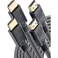 PowerBear 4K HDMI Cable 6 ft & 50 ft Bundle