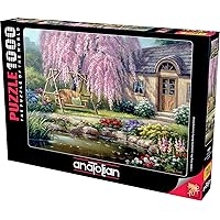 Anatolian Puzzle - Cherry Blossom Cottage, 1000 Piece Jigsaw Puzzle, 1089 (ANA1089)