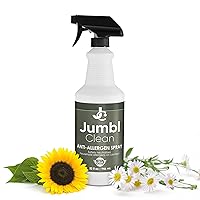 Unscented Anti-Allergen Spray Household Cleaner Reduce Dust, Pollen from Home Furniture, Fabric, Clothes & Carpet - Allergy Asthma Spray - Eco-Friendly - Made in USA 32 fl oz (946 ml)