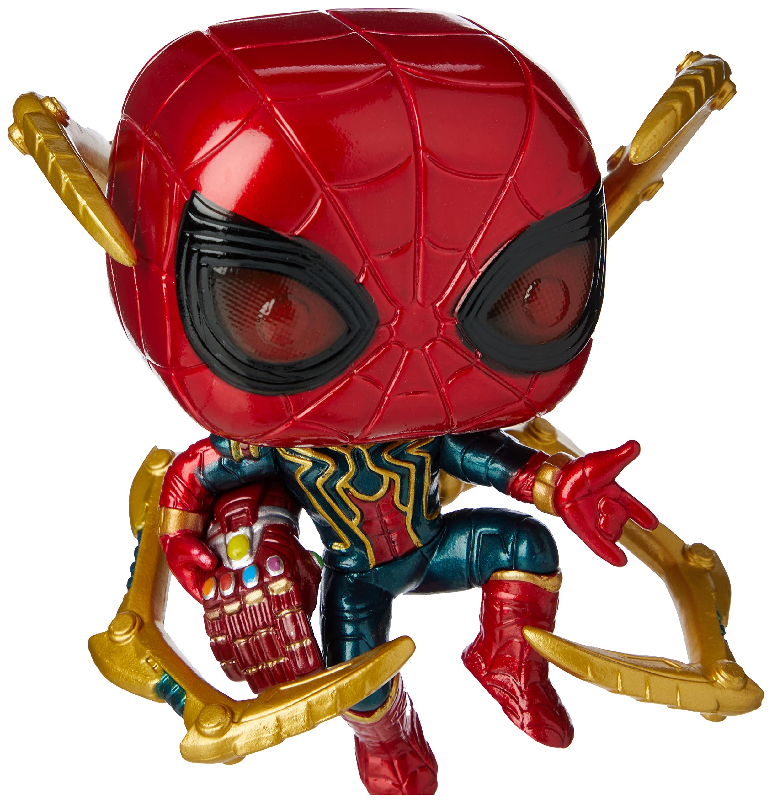 Funko Pop! Marvel: Avengers Endgame - Iron Spider with Nano Gauntlet, Multicolor (45138)