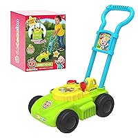 CoComelon Bubble Mower Outdoor Play Toy, Bubble Refill, Officially Licensed Kids Toys for Ages 18 Month, Amazon Exclusive